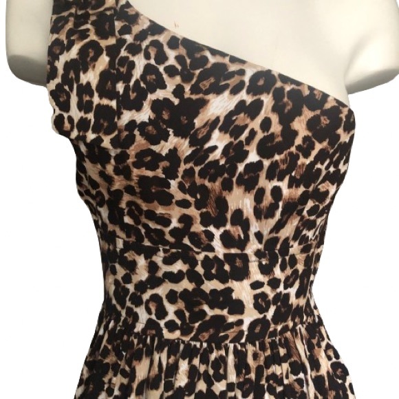 🤎$3/25Necessary Objects Ady Gluck-Frankel One Shoulder Midi Dress Size S - Picture 3 of 15